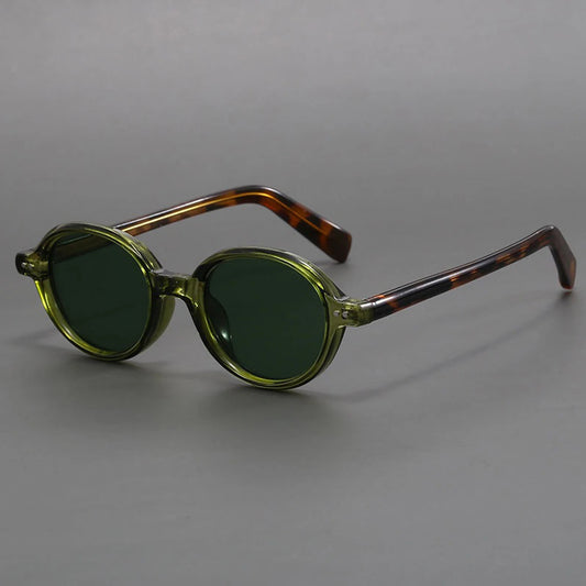 Havana Oval Sunglasses