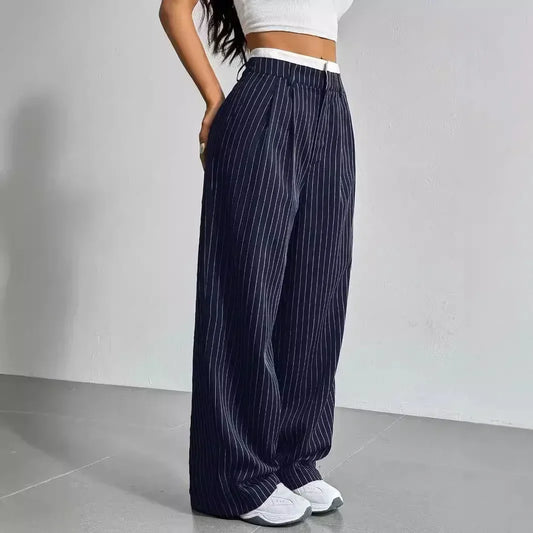 Nina Striped Trousers